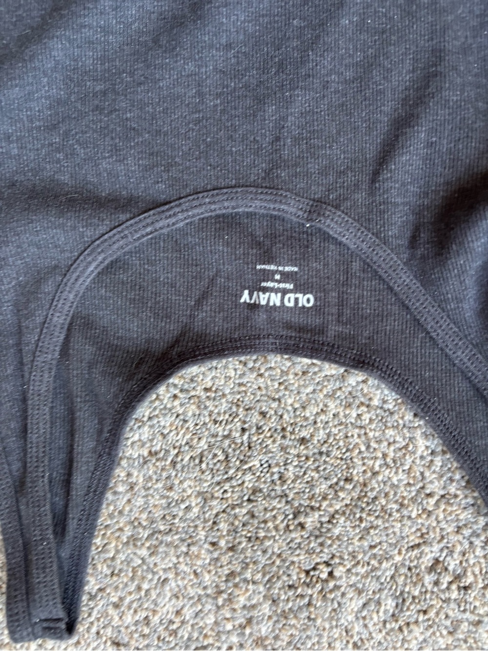 Old Navy Women’s Ribbed Tank Tops - Light Blue, Maroon, Light Gray, Black - Picture 5 of 5